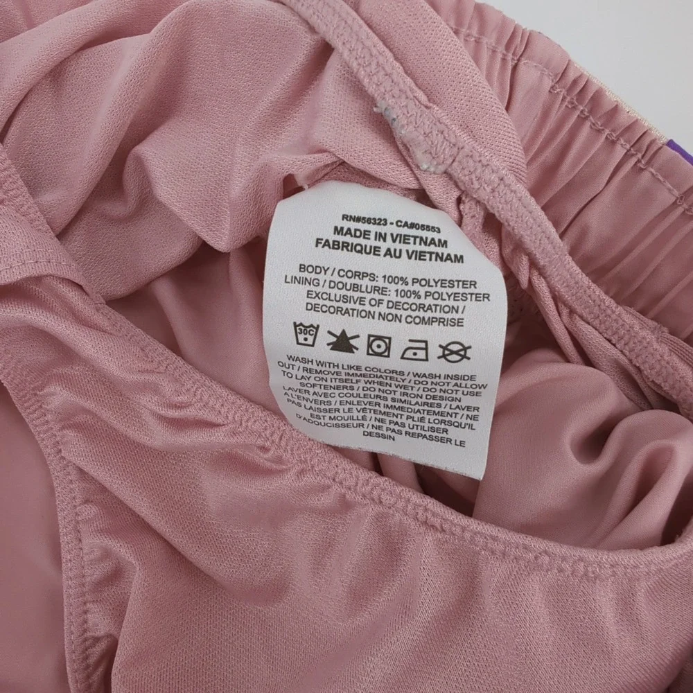 Nike Womens Running Shorts XL Pink DRI-FIT Athletic Workout Gym Performance‎